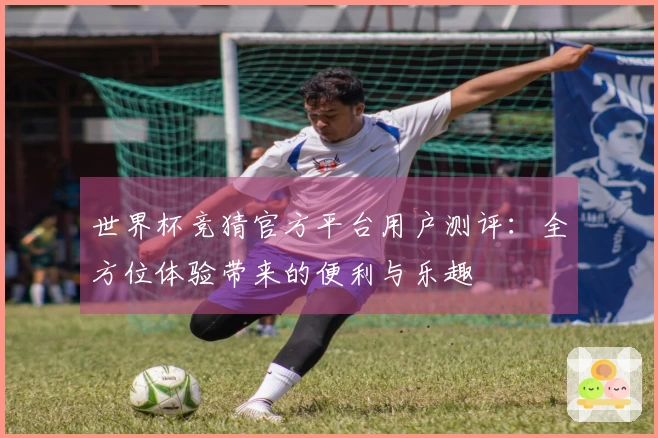 世界杯竞猜官方平台用户测评：全方位体验带来的便利与乐趣