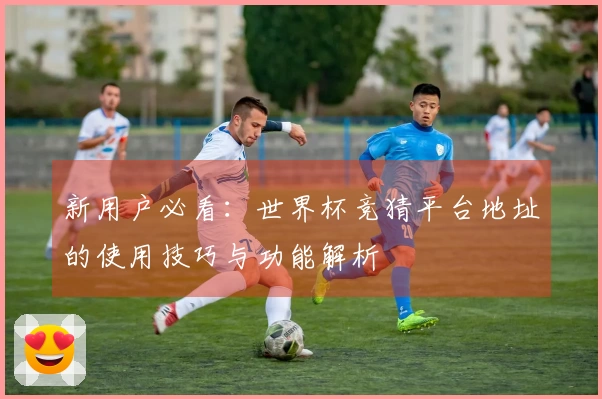 新用户必看：世界杯竞猜平台地址的使用技巧与功能解析