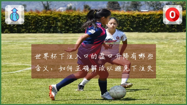 世界杯下注入口的盘口升降有哪些含义，如何正确解读以避免下注失误？